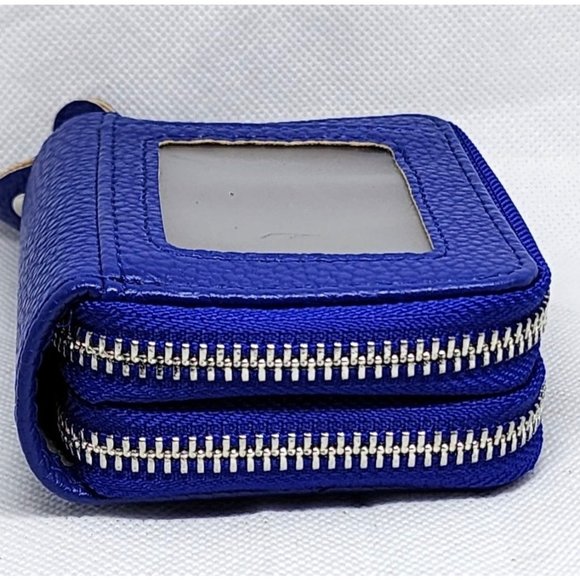 Womens Credit Card Wallet, Large Capacity Multi Card Case Wallet With ID Window - Picture 5 of 16